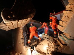 111 Orang Tewas Akibat Gempa M 5,9 di China, Ratusan Luka-luka