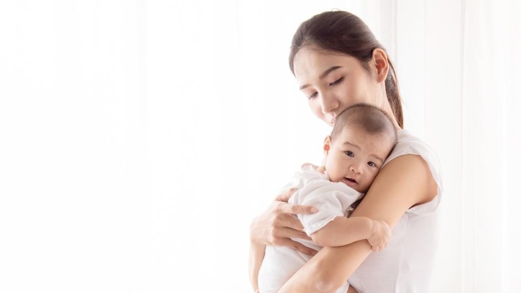 Ilustrasi Ibu dan Bayi