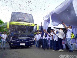 Bus Double Decker DAMRI: Jadwal, Tarif dan Rute Jakarta ke Surabaya-Malang