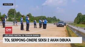 VIDEO: Jasa Marga Akan Buka Tol Tol Serpong-Cinere Seksi 2