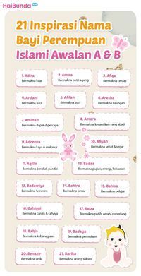 nama bayi islami dari surat pendek