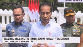 VIDEO: Transaksi Ilegal Peserta Pemilu, Jokowi: Hormati Proses Hukum