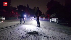 VIDEO: Hantaman Roket Lebanon Sebabkan Kerusakan di Israel Utara
