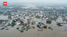 VIDEO: Curah Hujan Tinggi Sebabkan Banjir Besar di Tamil Nandu India