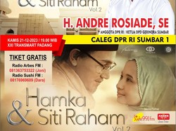 Andre Rosiade Ajak Warga Padang Nobar Film Hamka & Siti Raham Vol 2