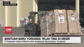 VIDEO: Bantuan Baru Yordania Telah Tiba di Mesir