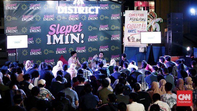 FOTO: Slepet Imin, Pertemuan Muhaimin dengan Anak Muda Jelang Debat