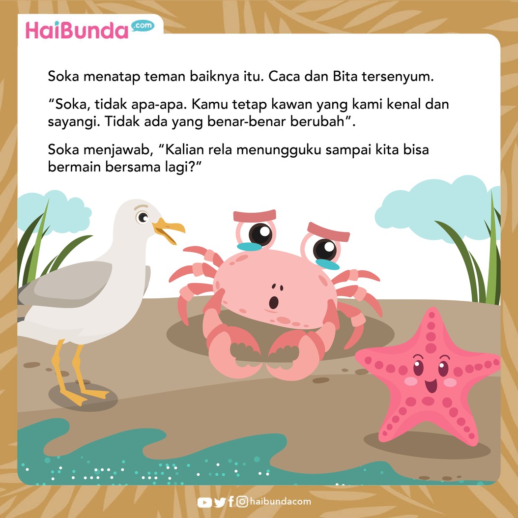 Cerita Fabel Kepiting