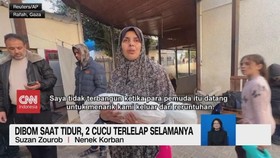VIDEO: Dibom Saat Tidur, 2 Cucu Terlelap Selamanya
