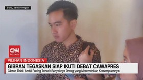 VIDEO: Gibran Tegaskan Siap Ikuti Debat Cawapres
