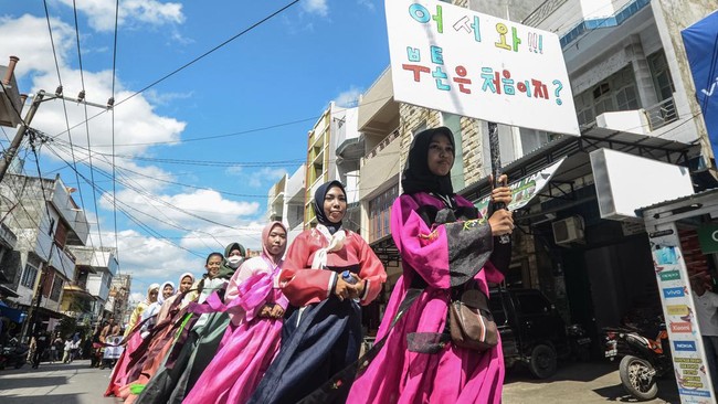 FOTO: 'Little Korea' di Perkampungan Baubau Sulawesi Tenggara