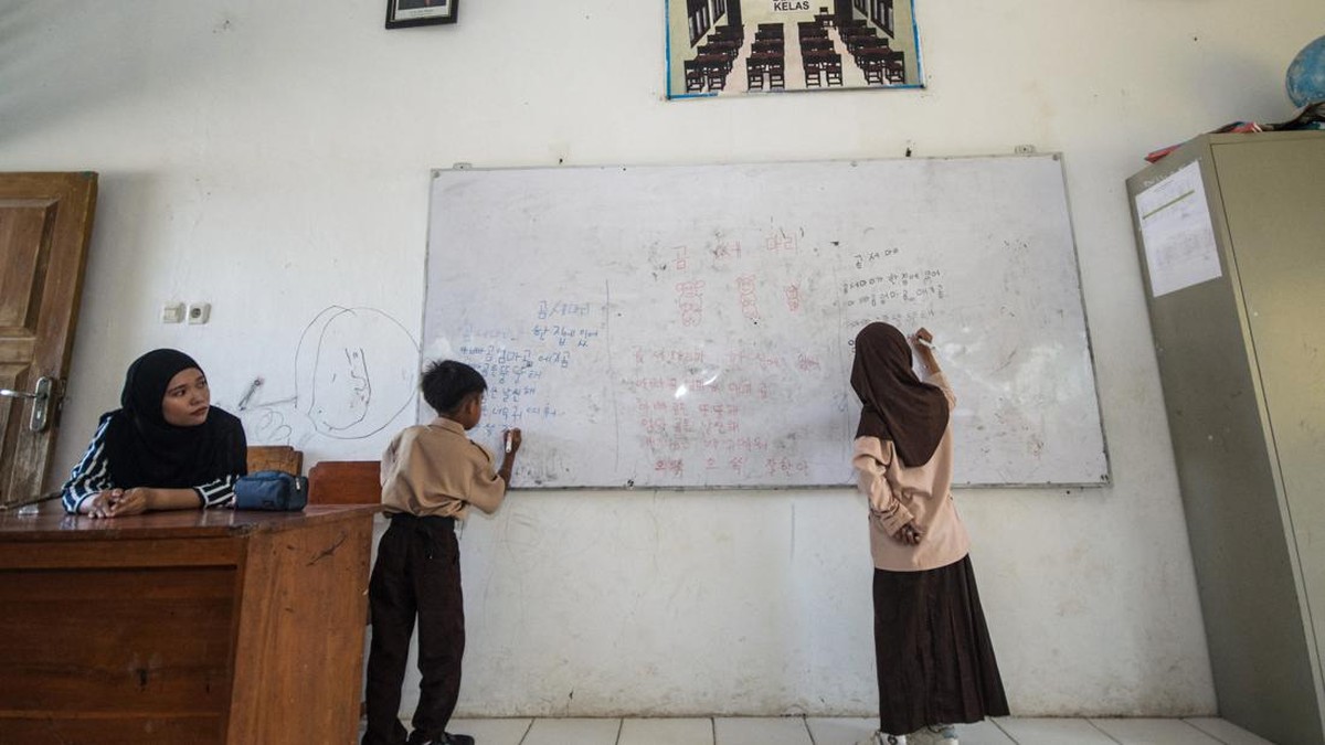 FOTO: 'Little Korea' di Perkampungan Baubau Sulawesi Tenggara