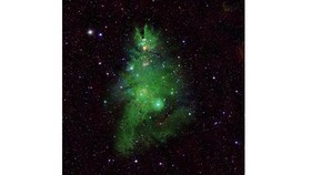 NASA Temukan 'Pohon Natal' di Galaksi Nan Jauh, Simak Kecantikannya