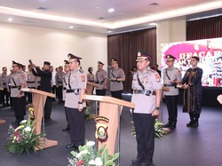 3 Kapolres-3 Pejabat Polda Sumsel Resmi Dilantik, Ini Daftarnya
