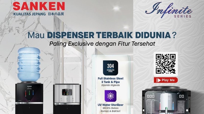 Sebagian besar tubuh kita terdiri dari air.