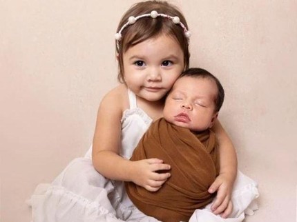 9 Potret Anak Artis Jadi Kakak di 2023, Ameena hingga Blair Anak Randy Pangalila