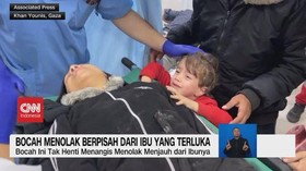 VIDEO: Bocah Menolak Berpisah Dari Ibu Yang Terluka