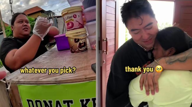 Viral Di Tiktok Penjual Donat Ini Dihadiahi Rumah Dan Uang Rp155 Juta