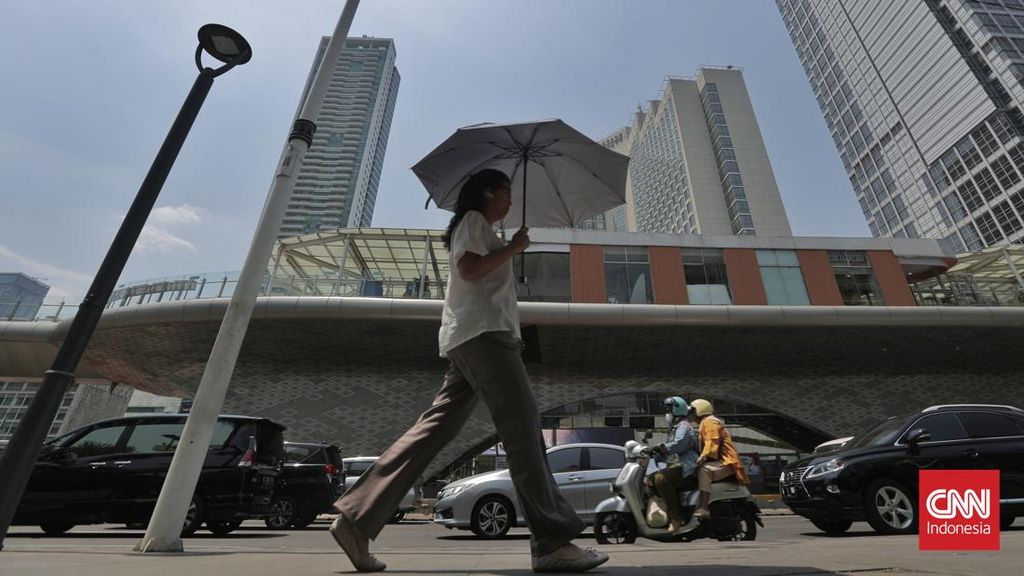 Suhu Terasa di Jakarta Diprediksi Hingga 43 Derajat Sepekan ke Depan