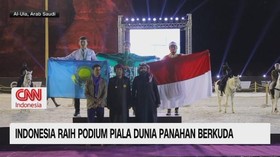 VIDEO: Indonesia Raih Podium Piala Dunia Panahan Berkuda