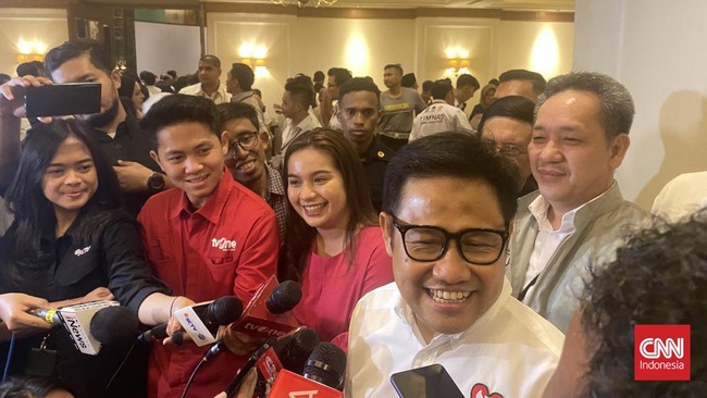 Calon Wakil Presiden nomor urut 1 Muhaimin Iskandar memuji Gibran Rakabuming sebagai pesaing yang punya banyak pengalaman.