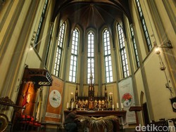 Jadwal Misa Natal 2024 di Gereja Katedral Jakarta