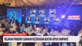 VIDEO: Relawan Prabowo Gunakan Kecerdasan Buatan Untuk Kampanye