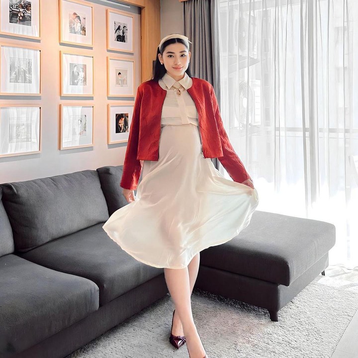 <p>Kehamilan ini menjadi kehamilan kedua bagi Devina, sebelumnya ia sudah memiliki seorang putra bernama bernama Pierce Davidson. Pierce diketahui sudah sangat siap menyambut kehadiran sang adik. (Foto: Instagram: @pattdevdex)</p>