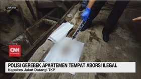 VIDEO: Polisi Gerebek Apartemen Tempat Aborsi Ilegal