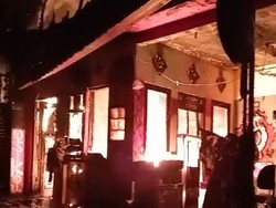 Korsleting Listrik, Rumah Warga di Jembrana Ludes Terbakar