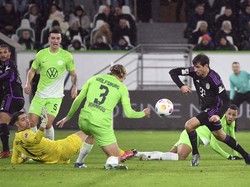 Wolfsburg Vs Bayern: Die Roten Menang Tipis 2-1