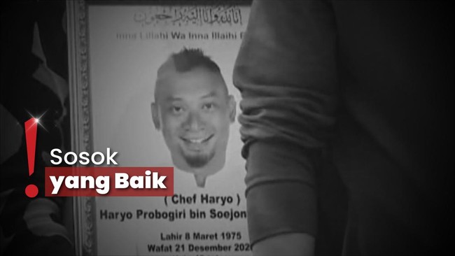 Istri Tak Kuasa Tahan Tangis, Pemakaman Chef Haryo Berlangsung Haru