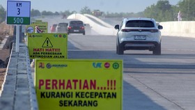 FOTO: Penampakan Tol Solo-Yogyakarta yang Difungsikan untuk Nataru