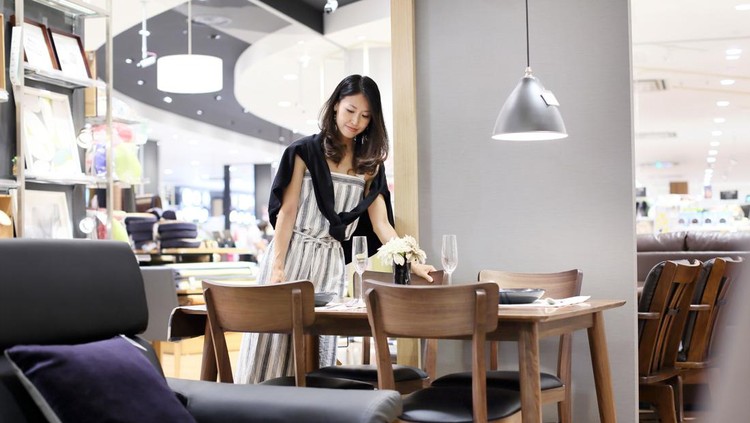 Ilustras Belanja Furnitur