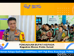 Bupati Apresiasi Kinerja Kapolres Maros, Titip Pengamanan Libur Nataru