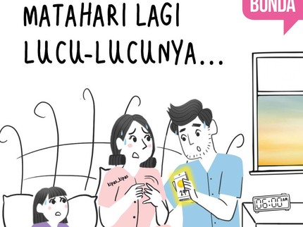 Matahari Lagi Lucu-lucunya...