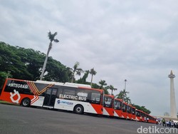 Biar Aman, TransJakarta Pasang Belasan CCTV di Bus Listrik Terbaru