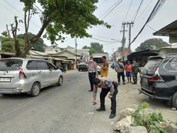 Hindari Kendaraan, Pemotor di Bogor Jatuh Tewas Terlindas Truk