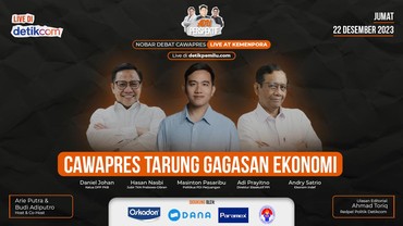 Berikut Link Live Streaming Debat Cawapres Pemilu 2024 Hanya di Insertlive