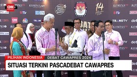 VIDEO: Momen Konpers Ganjar-Mahfud 'Diganggu' Pria Tak Dikenal