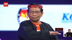 VIDEO: Visi Misi Lengkap Mahfud MD di Debat Pertama Cawapres