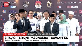 VIDEO: Pembelaan Anies untuk Cak Imin soal SGIE usai Debat Cawapres