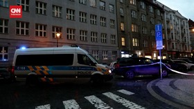 VIDEO: Horor Penembakan Massal di Praha, 14 Orang Tewas