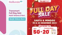 Transmart Full Day Sale Hadir Selama 2 Hari, Banjir Diskon Bun!