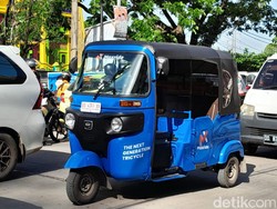 Dishub Sulsel Minta Pemkot Makassar Atur Operasional Bajaj di Jalan Poros
