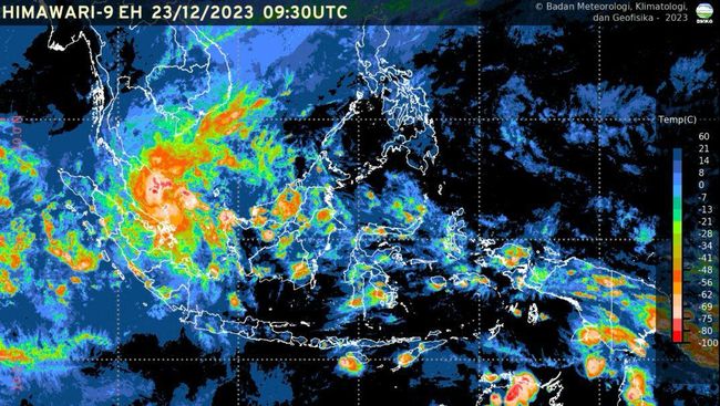 Hujan Lebat & Ombak Tinggi 6 Meter Ancam Wilayah RI Ini