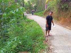 Warga Torut Keluhkan Jalan Longsor Tak Diperbaiki Padahal Dijanji Pemkab