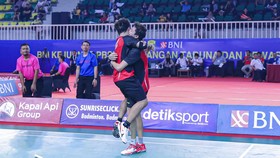 Bobby Juara di 2 Nomor BNI Kejuaraan Nasional Badminton