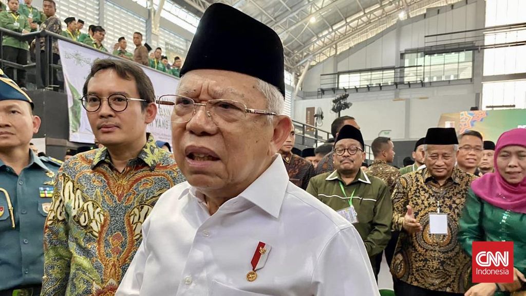 Ma'ruf Amin Sebut Ekonomi Syariah Solusi Ketimpangan Ekonomi