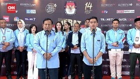 VIDEO: Prabowo Usai Debat Cawapres: Saya Bangga Dengan Wapres Saya